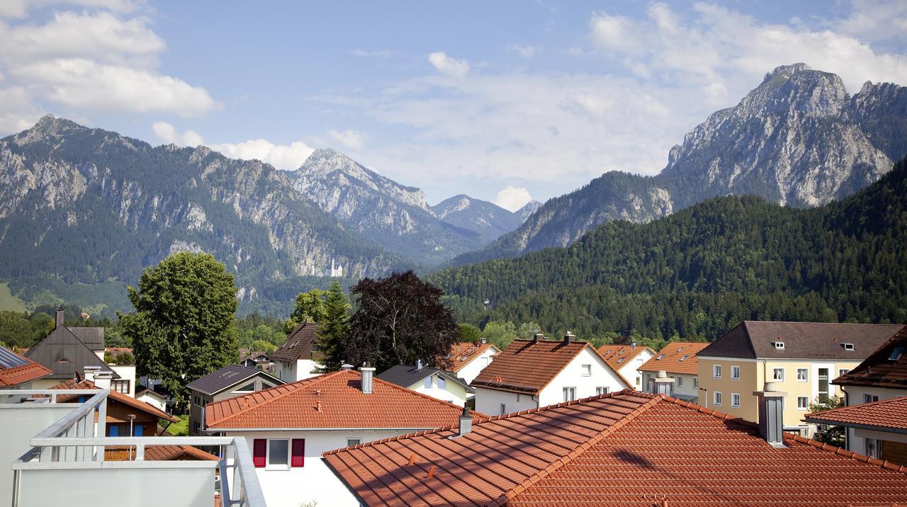 Ferienwohnung Schlossblick - City ฟุสเซ่น ภายนอก รูปภาพ